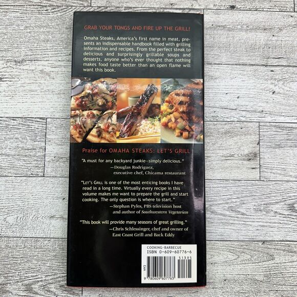 Omaha Steaks - Let's‎ Grill Hardcover Cookbook - by Simon & Harrisson BBQ - Picture 8 of 16